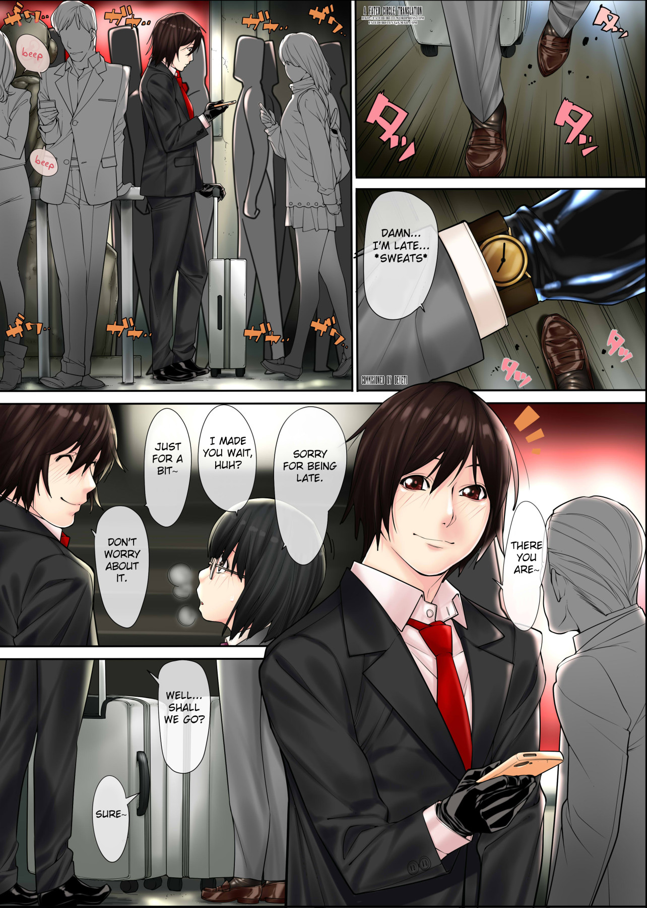 Hentai Manga Comic-Crossdressing Salaryman-Read-2